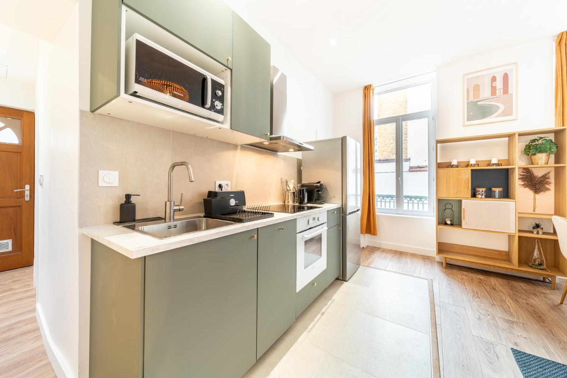 Le Marietton Appartement Cosy A Deux Pas Du Metro Valmy Λυών Εξωτερικό φωτογραφία